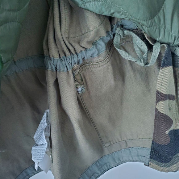 Zara oversized double layer camo army inspired jacket - Picture 11 of 15
